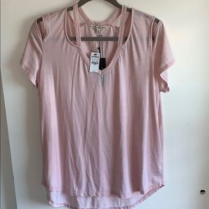Express Cold Shoulder Tee